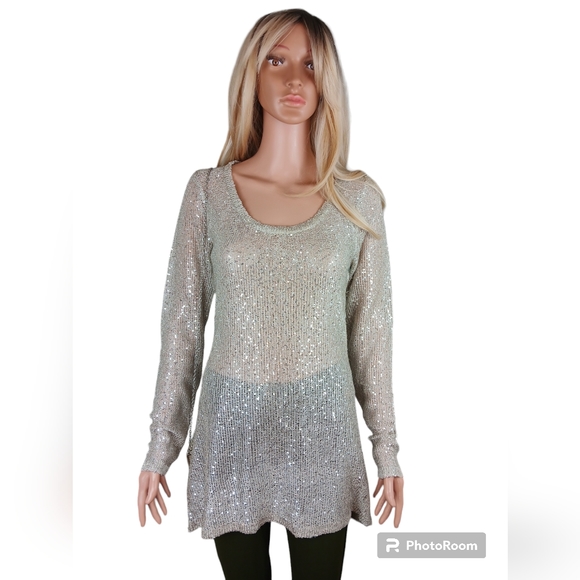 Belldini long, sparkly sweater - Picture 3 of 8